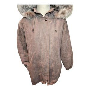 Northern Glades Fox Strip Parka size M